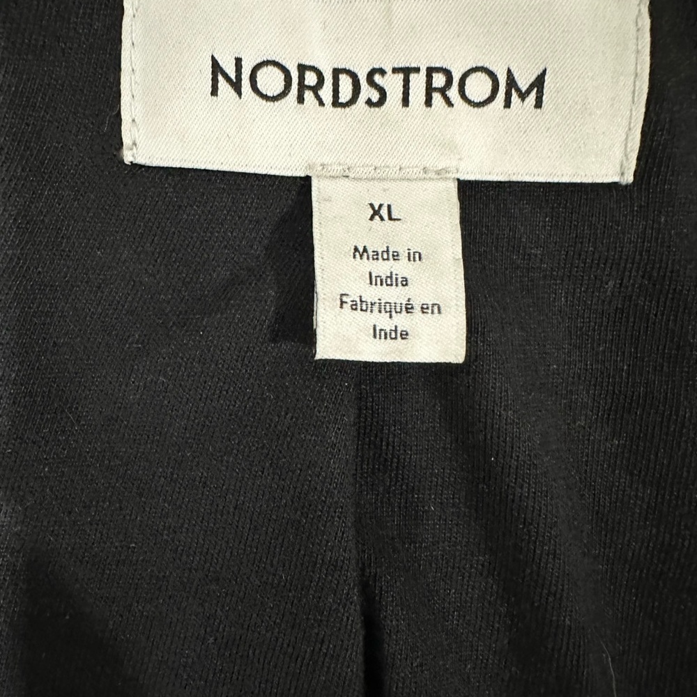 Nordstrom Black Leather Moto Jacket - Picture 14 of 14